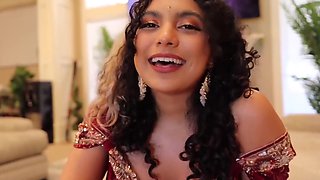 Gorgeous Indian girl fucks like an experienced whore in fantastic POV