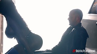 Ebony Mystique horny sex video