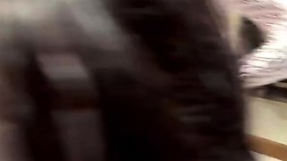 Two sluty busty babes enjoy in group sex action