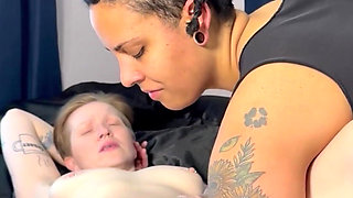 Romantic Intimate Lesbian Pussy Fisting