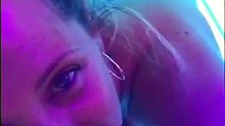 Big boobs milf masturbates with her dildo