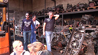 Pack Shagging at the Car Park