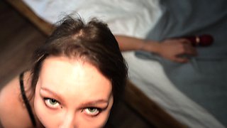 POV blowjob and masturbation show from Alexa Poshspicy
