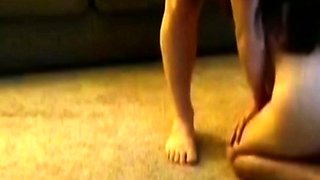 Amateur brunette doggystyle fucks a big cock