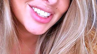 Foxy jap redhead in big boobs blowing loaded cock with lust