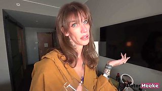 Sex-positive Blondie Stupid Tgirl Stretched Humid Trans Cunny Open for Meaty Girthy Pink cigar! Peter Hooke Gray Perrier