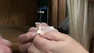 Beautiful Blonde Stepmother Takes It Between the Buns