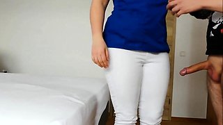 Deutsche BBW Brunette Krankenschwester in BDSM Rollenspiel