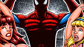 Spiderman and Spidergirl hentai orgy