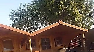 Outdoor in the Pool with Turkish Born Slut Jasmin Babe