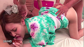 Miu Tsukino Thrills with Wild Group Blowjob Sessions in Japan