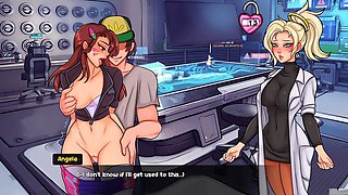 Doctor Angela gives him an unforgettable blowjob in Erosland