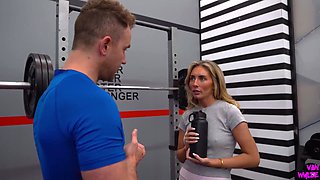 Bonnie Blue Needs A Gym Workout and A Creampie