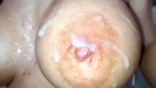 Married MILF Big Titties Semen Splashed