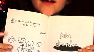 AftynRose ASMR Reading Books On Boobs Video!
