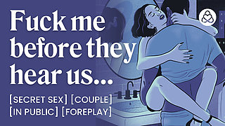 ASMR Audio Porn: Secret Public Sex with Your Boyfriend in the Bathroom - Foreplay & Dirty Talk - Erotic Audio Roleplay for Women