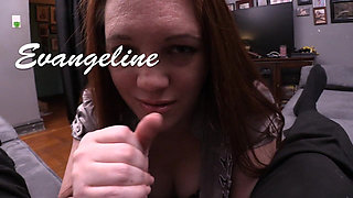 Evangelines Eye Contact Handjob