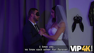 VIP4K.  Pre-wedding slutting in the Fetish Funhouse!