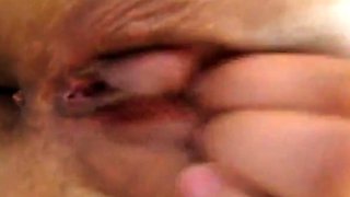 Amateur Anal Fingering at Home