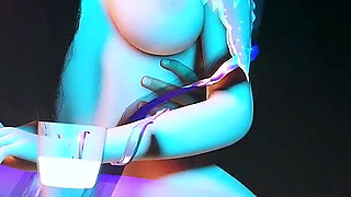 Qing Yi Jiggly Queen in Virtual Heels - 3D Animation Hentai