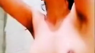 Hot indian milf strips nude takes bath showing hot body