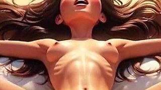 Extremely Skinny Girl in Bondage - Desperate for Creampie