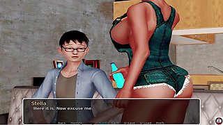 Anime school girl, won, instruct