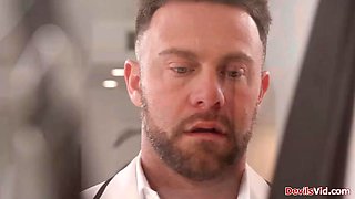 Blonde bride fucked by stepbro in law before wedding starts