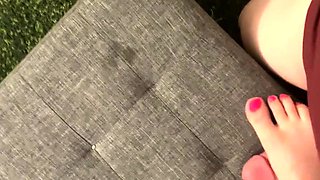 Black Amateur Explore Hot Foot Fetish