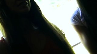 Nasty amateur British lesbian schoolgirls Jessica and Claire