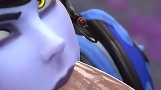 Widowmaker Loves Bandit’s Huge Dick & Takes It All - 3D Overwatch