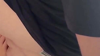 Amateur milf handcuffs her husband to dancing pole and drains his balls giving blowjob