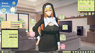 Hentai Game - Kasumi’s Wild Cowgirl Scene & Ayano’s Slippery Bath Handjob - Hentai Gameplay Animation