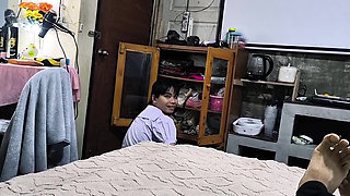 POV thai Student nong cherry (behind the scene)