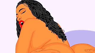Cherokee's Big Ass Gets Clapped in a New Animated Hentai Shoot in the Backalley