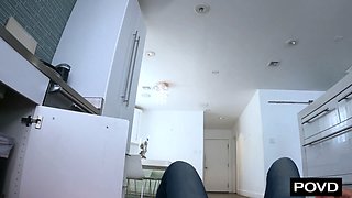 Lila Love Pays The Handyman With Her Tight Fuck Hole