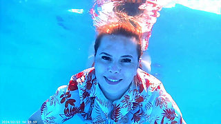 Long Breath Holding Underwater