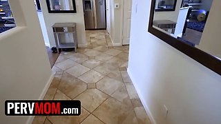 Pervmom - big boobed milf stepmother Anissa Kate wears jaw-dropping underwear only for her stepson