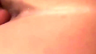 Alluring blonde teen gets dp slammed