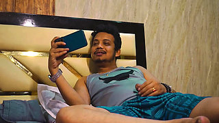 Priya didi caught me jerking off then I fucked her hard
