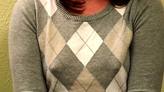 Blonde tight pussy babe solo toy fun in glamour masturbation