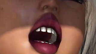 Hot sex in the dungeon! Cute virgin gets fucked hard by a big monster