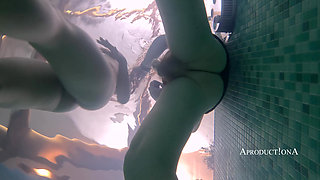 Underwater Fuck Ass Lick Face Fuck Facial and Face Piss
