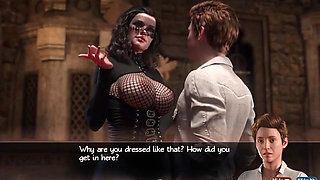 Treasure of Nadia -ton -109&110-gameplay - Roleplay- Cumming Competition & Nun Horror Fuck
