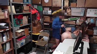 Threesome frenzy: Brunette bombshells suck & fuck in a wild DP