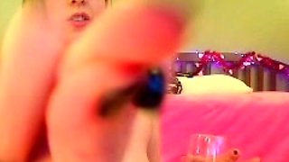 Great Big Boobs On Masturbating Redhead