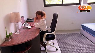 Tearing up My Sister in law before Her Job Dialogue. Came 3 Times