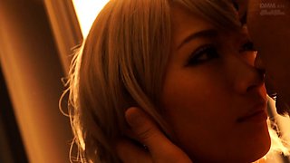 Subtitled POV Japanese AV busty bath blowjob handjob