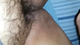 Cuck Paul Jacks Off To Tracey Stoute-Greene's Hairy Pussy