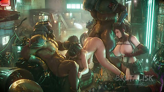 Hot Ride EVE and Tifa Versions Part 3